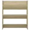 vidaXL Ścienna szafka na buty dąb sonoma 80x18x90 cm Podgląd zdjęcia produktu 14