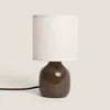 Tischlampe Keramik Cleo S Braun Produktbild-Vorschau 3