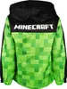Minecraft - Bunda, nepromokavá, s kapucí pro chlapce NS6232 Náhled obrázku produktu 2