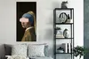 MuchoWow® Poster Mädchen mit Perlenohrring - Vermeer - Produktbild-Vorschau 4