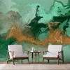 Vlies Fototapete - Malachite Play 250x175 cm Abstrakt Produktbild-Vorschau 2