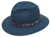 Balke Traveller Raffia Crochet David in blau