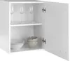 Hängeschrank - Weiß matt - B 40 cm - 1 Tür - 1 Einlegeboden Produktbild-Vorschau 2