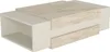Couchtisch Nora mit zwei seitlichen Staufächern in beige Produktbild-Vorschau 6