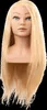 Efalock Übungskopf Clara Humanhaar goldblond 60 cm Produktbild-Vorschau 4