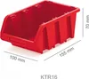 Plastový úložný box TRUCK 155x100x70 mm - barva: červená Voir les images du produit 10
