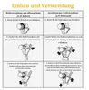 30 Stück Abnehmbare Reißverschluss Zipper, Reißverschluss Produktbild-Vorschau 9