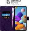 Cadorabo Hülle für Samsung Galaxy A21s Schutz Hülle in Lila Produktbild-Vorschau 3