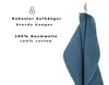 Betz 2 Stück Saunatuch 100% Baumwolle taubenblau 70x200 cm Produktbild-Vorschau 3