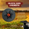 Raketenofen Schwarz “Powertrain I” mit Tasche Produktbild-Vorschau 6