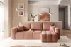 Idohome-Moderne Ecksofa mit Schlaffunktion und L-förmigen Produktbild-Vorschau 2