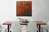 MuchoWow® Poster Rost - Vintage - Stahl 75x75 cm - Wand Produktbild-Vorschau 2