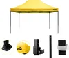 Aga Stand di vendita senza pareti laterali 3x4,5 m Giallo Anteprima dell’immagine prodotto 6