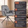 SalesFever Armlehnstuhl mit 360 Grad Drehfunktion | Bezug Produktbild-Vorschau 3