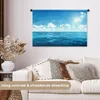MuchoWow® Wandteppich Wandbehang Meer - Himmel - Sonne Produktbild-Vorschau 2