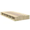 vidaXL Postel Sonoma Dub 90x200 cm výrobek ze dřeva Náhled obrázku produktu 5