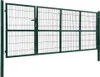 vidaXL Brama ogrodowa ze słupkami 350 x 140 cm stalowa Podgląd zdjęcia produktu 9