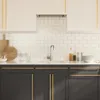 vidaXL Uchwyty meblowe 5 szt. Złoty 480 mm stal nierdzewna Podgląd zdjęcia produktu 4