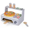 Pizzabackset Holz für Rollenspiele, Holzpizzaofen mit Produktbild-Vorschau 2