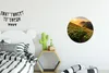 MuchoWow® Rundes Wandbild - Runde Bilder Blumen - Sonne - Produktbild-Vorschau 3