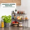 bremermann Glas-Regal, Küchenregal, mit Glasplatten und Produktbild-Vorschau 2