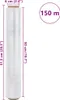 vidaXL Stretchfolie 6 Stk. Transparent 20 μm 50 cm x 150 m Produktbild-Vorschau 7
