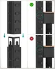 SONGMICS Standregal, 4 Ablagen, verstellbar, 40x80x160 cm, Produktbild-Vorschau 3