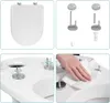 Sedile WC WOLTU con meccanismo soft-close, in plastica, Anteprima dell’immagine prodotto 9