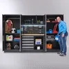 Werkbank 160 cm mit Hängeschrank und 2 breiten Produktbild-Vorschau 7