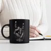 Heavy Metal Zeichen Tasse schwarz in Schwarz Produktbild-Vorschau 3