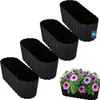 KOTARBAU® 4er Set Blumenkasten Balkon Blumentopf 40x13x13cm Produktbild-Vorschau 1
