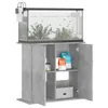 vidaXL Aquariumständer Betongrau 81 x 36 x 73 cm Produktbild-Vorschau 4