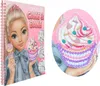 TOPModel Cake & Bake Malbuch mit Pailletten Anteprima dell’immagine prodotto 4