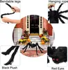 Halloweenska dekoračná sada obrovský pavúk 200 cm + 3,6 m Náhľad obrázku produktu 3