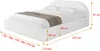 ALTDECOR Polsterbett mit Bettkasten - TIVON-v1 - 140x200 - Produktbild-Vorschau 4