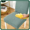 Stuhlhussen - 6 Stück - Mintgrün Jacquard - Universeller Produktbild-Vorschau 6
