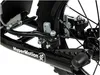 Close-up of the rear brake mechanism and frame of a bicycle. Produktbild-Vorschau
