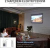 HOMCOM 4:3 Elektrické promítací plátno 171 x 130 cm, bílé Náhled obrázku produktu 10