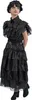 Wednesday Addams Family Kleid Kinder Faschingskostüm Produktbild-Vorschau 2