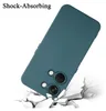 A teal phone case is shown falling and impacting a cracked surface, illustrating its shock-absorbing capabilities. Podgląd zdjęcia produktu