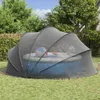 vidaXL Pool-Dome Schwarz 500 x 500 x 236 cm Produktbild-Vorschau 3