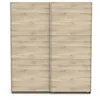 Kleiderschrank mit 2 Schiebetüren Ghost - L178,1 cm Produktbild-Vorschau 3