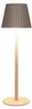 Tragbare Tischleuchte Glambiance - beige/sandfarben - 36 cm Produktbild-Vorschau 1