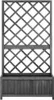 vidaXL Garten-Spalier mit Blumenkasten Schwarz 70x30x135 cm Produktbild-Vorschau 1
