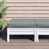 vidaXL Palettenkissen Grau 60x60x9,5 cm Oxford-Gewebe Produktbild-Vorschau 2