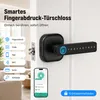Smart Türgriff Schloss mit Fingerabdruck und App Kontrolle, Produktbild-Vorschau 3