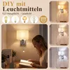 ZMH Lampada da parete a LED, con porta USB, 2W, lampada da Anteprima dell’immagine prodotto 4
