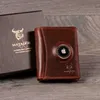 MATADOR Leder Geldbörse Herren Klein AirTag Fach RFID Braun Produktbild-Vorschau 7