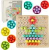 KIK - Vzdělávací puzzle, mozaika montessori korálků 77el. Produktbild-Vorschau 10