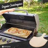 Professionele pizzasteen, pizzaschep en pizzames set - Productafbeelding-voorbeeld 8